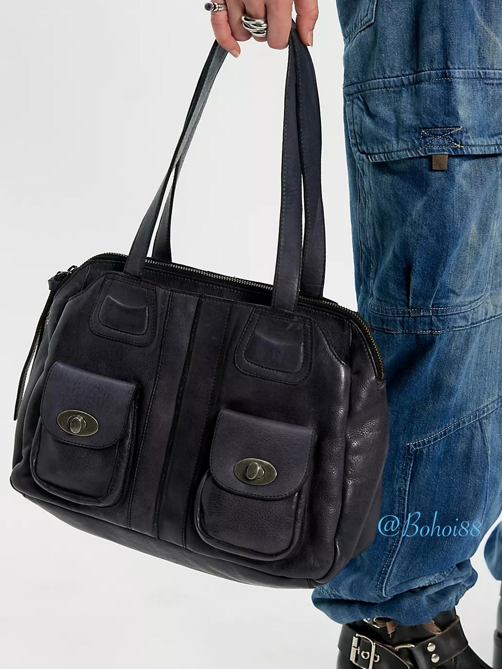 NEW Free People Billie Bowler Bag